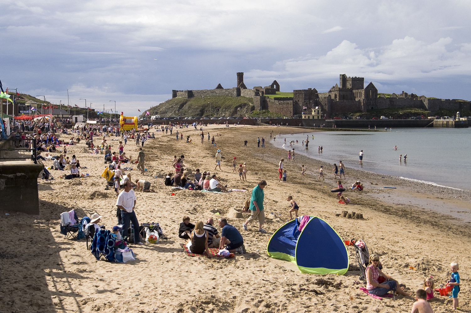 Enjoy Peel Beach Isle of Man | Islandeering